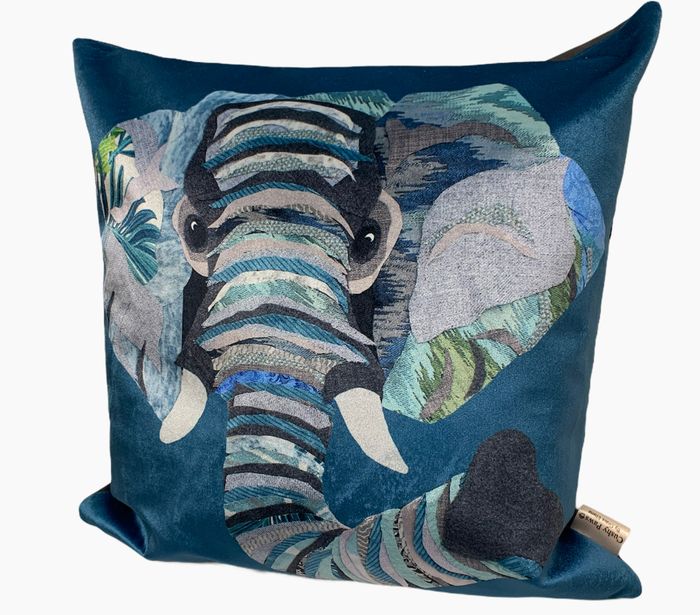 Shimmer Velvet Cushion